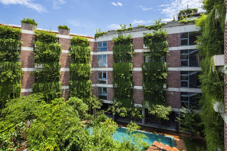 Khu nhà Hội An vào top 10 công trình xanh kỳ lạ trên thế giới